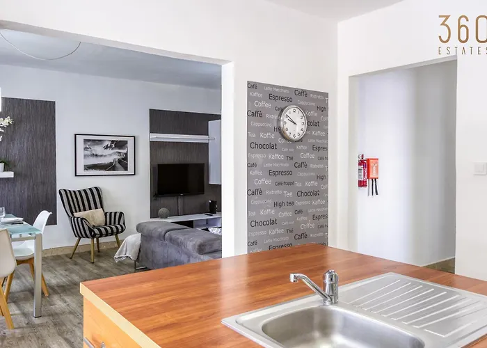 아파트 Modern 2br With Private Balcony In Swieqi By 360 Estates